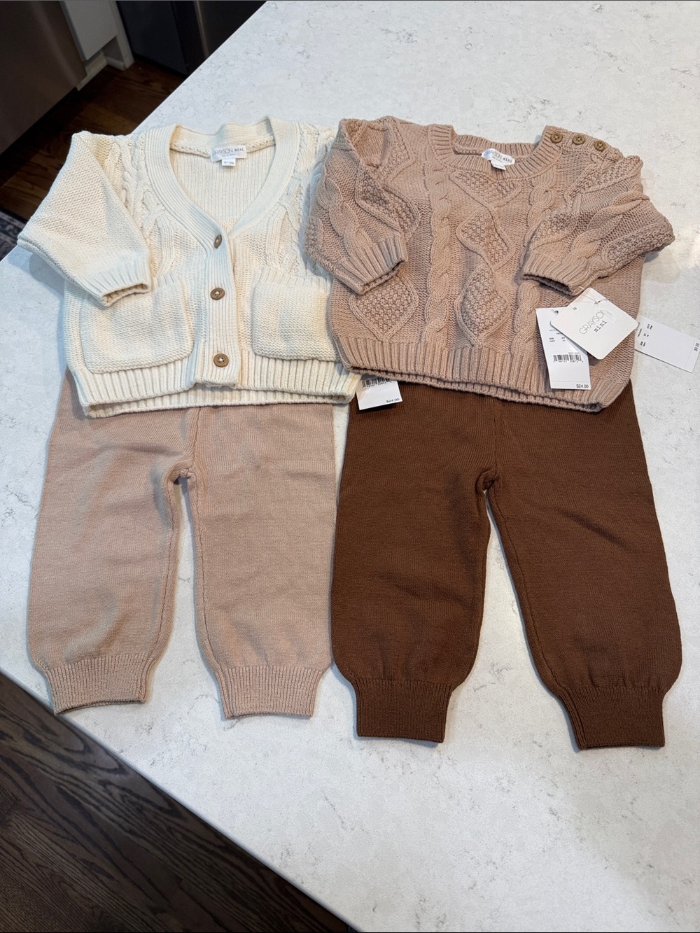 Grayson mini sets 6-9 months. NEW This is for both sets. Gender neutral.